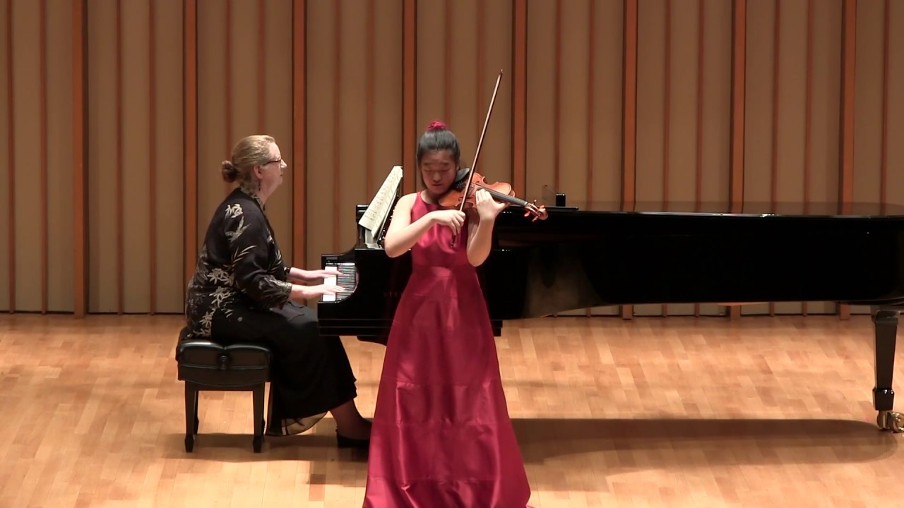 Amy Sze - Korngold Violin Concerto Mvt 1 Op. 35 Moderato nobile
