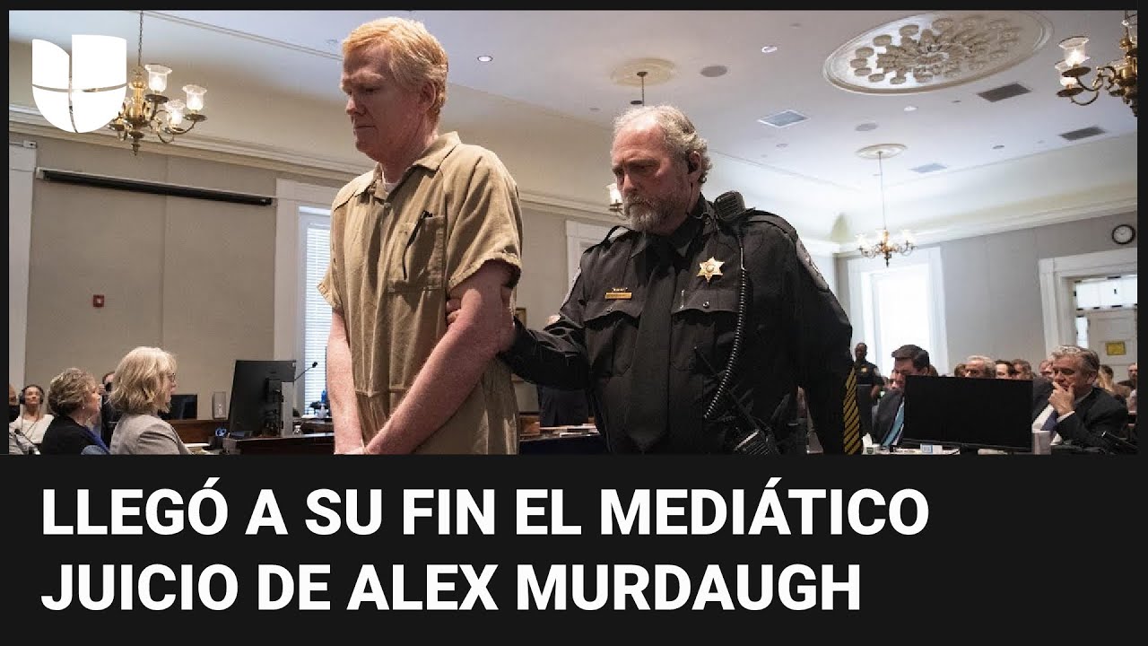Alex Murdaugh, sentenciado a dos cadenas perpetuas por el asesinato de su esposa y un hijo