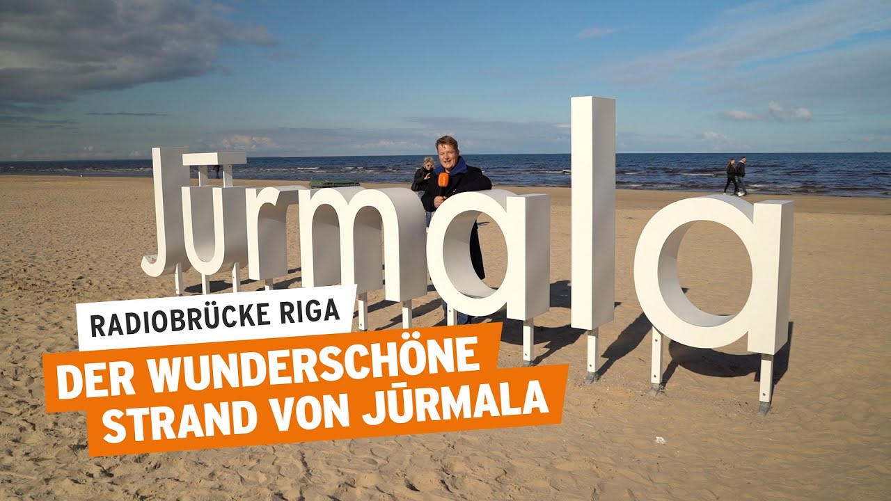 Der wunderschöne Strand von Jurmala I Radiobrücke Riga