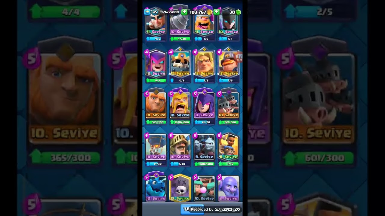 Her iksirden kart alarak oynadım #clashroyale #kesfet #fypシ ##supercell
