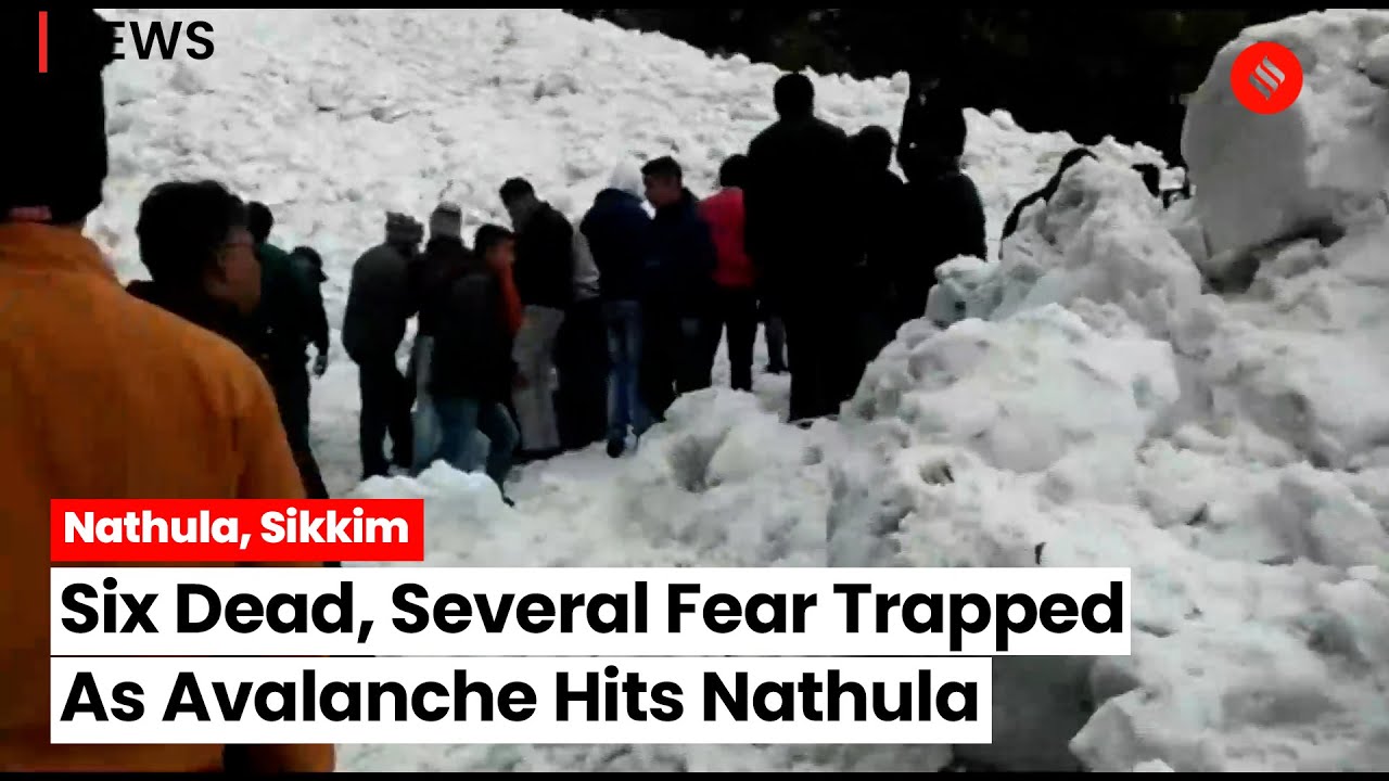 Sikkim: Avalanche hits Nathula, several tourists feared trapped