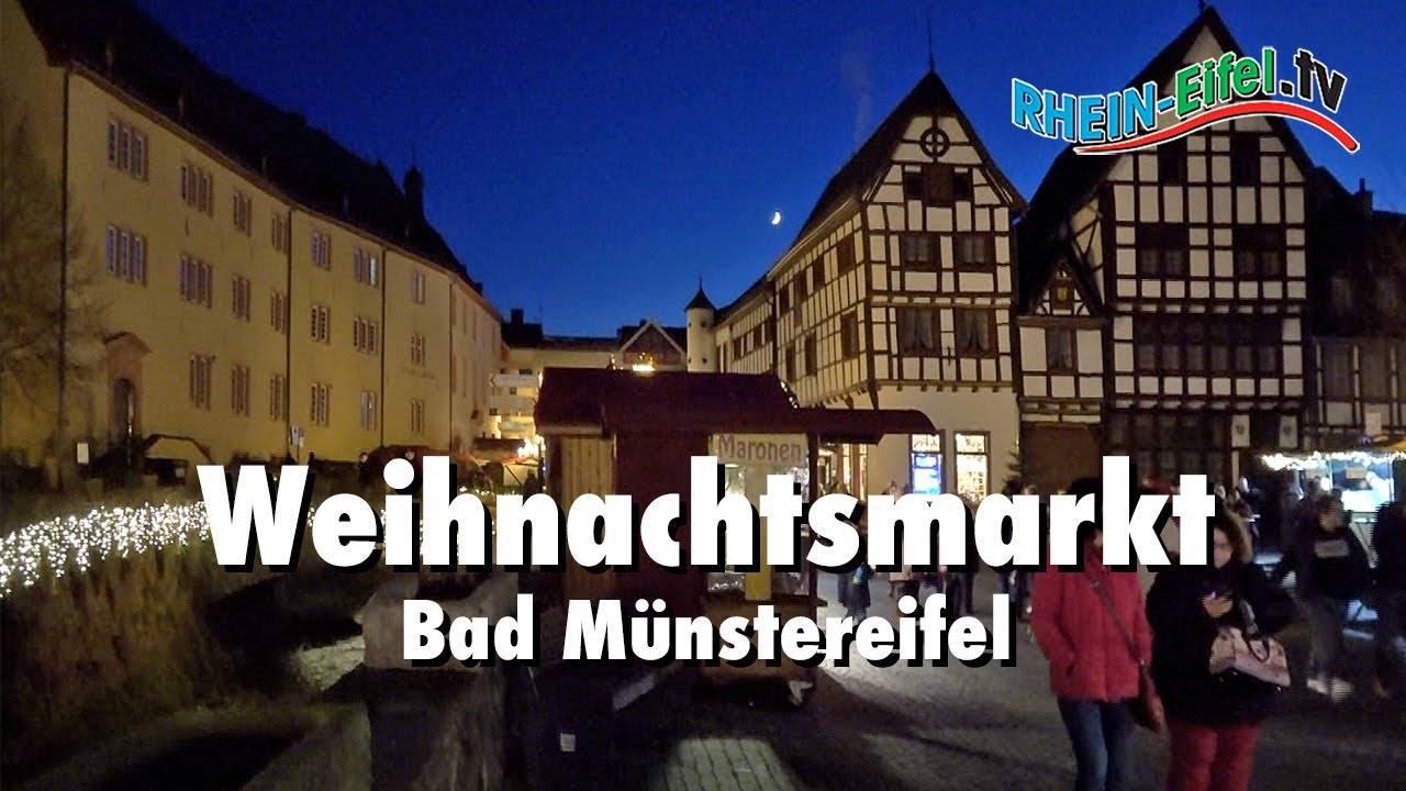 Weihnachtsmarkt Bad M&uuml;nstereifel | 2019 | Rhein-Eifel.TV