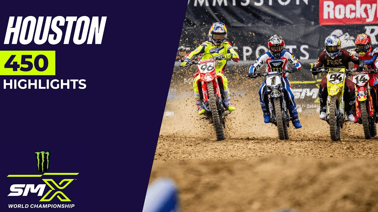 Supercross Round #4 450SX Highlights | Houston, Texas NRG Stadium | January 31, 2026