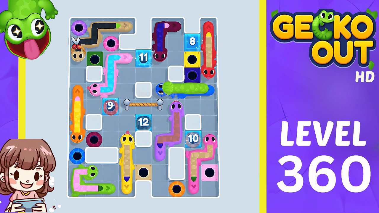 Gecko Out Level 360 Solution Walkthrough