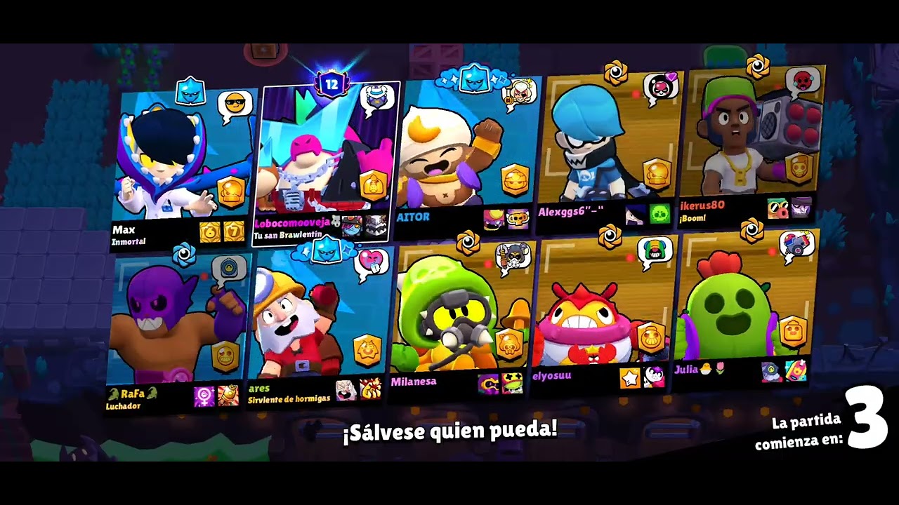 Brawl Stars Jugando el evento la fiebre de fuerza 