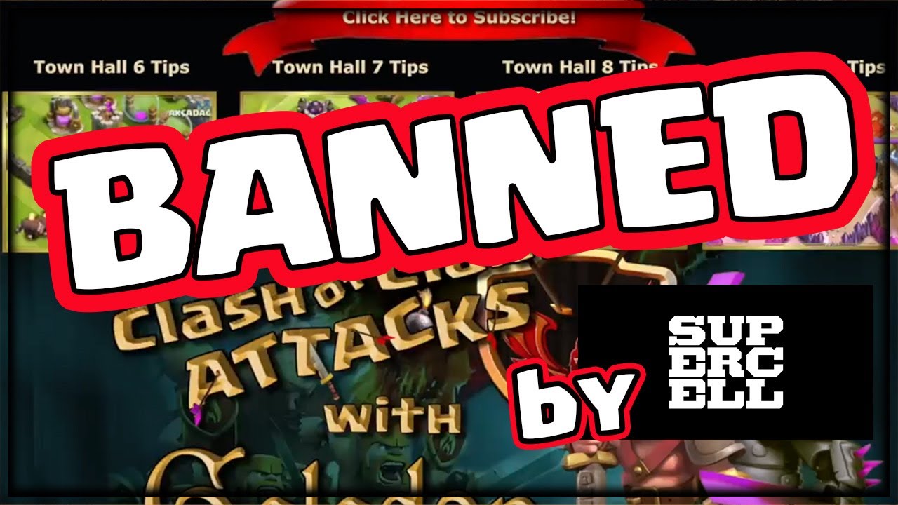My Video Was BANNED by Clash of Clans (NOT Clickbait!)