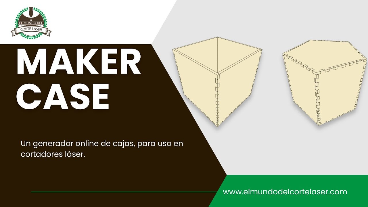 Maker case - Generador de cortes en línea
