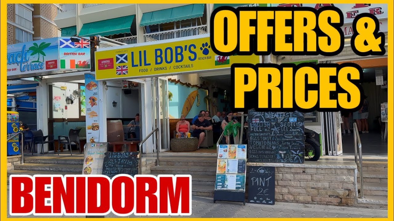 Пляжные бары Леванте &mdash; предложения и цены в октябре! 🍹😀