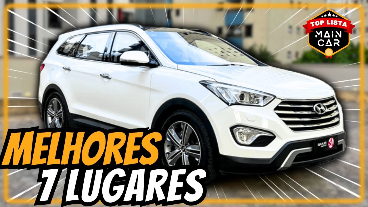 5 MELHORES carros de&nbsp;7 lugares | Usados e BARATOS🔥