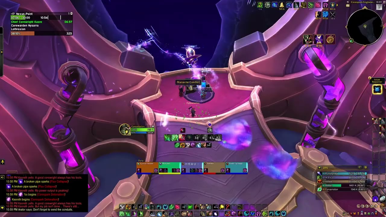 +17 Nexus-Point Xenas | Restoration Druid PoV (12.0 Midnight Beta)
