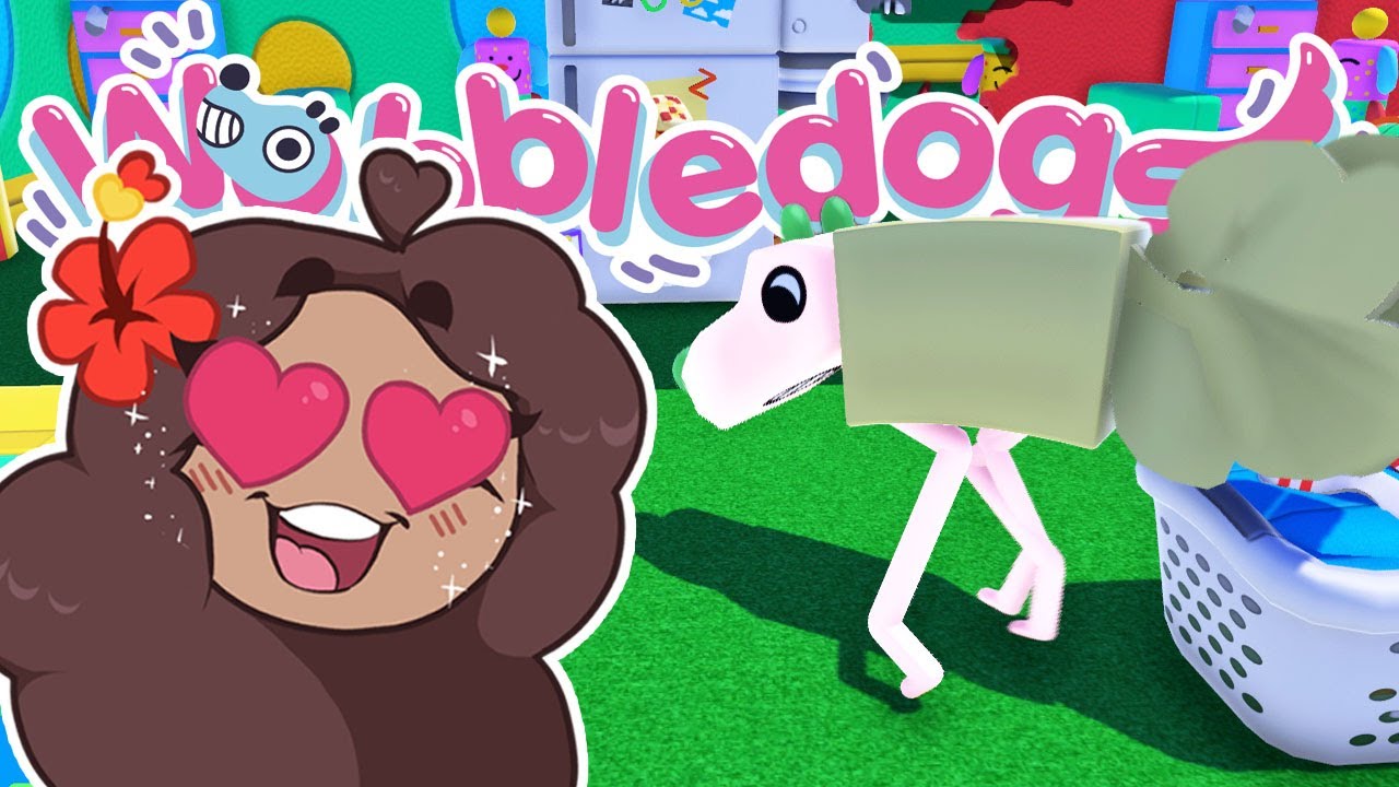 Набег на игровую комнату для щенков в поисках закусок!! 🦠🐶 Wobbledogs • #41