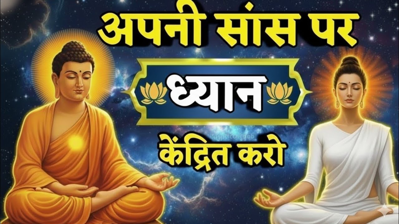 ध्यान में साँस लो और चमत्कार देखो सही तरीके से ध्यान कैसे करें सरल ध्यान विधि #meditation