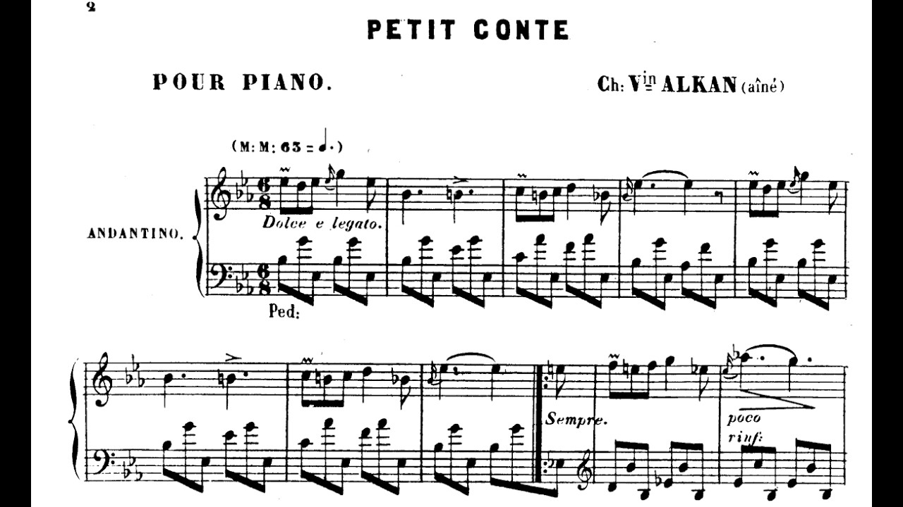 Alkan – Petit Conte