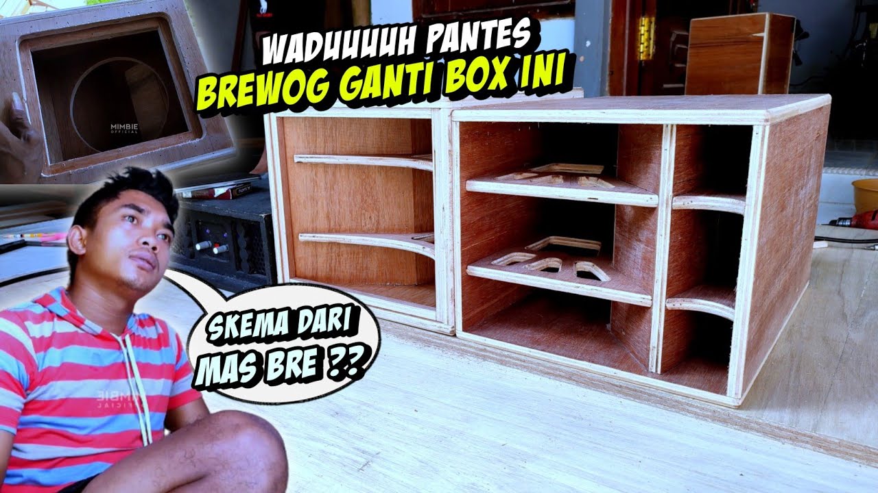 Setelah tau Tendangan Bass-nya pasti Banyak Diminati Box Sub Baru Brewog