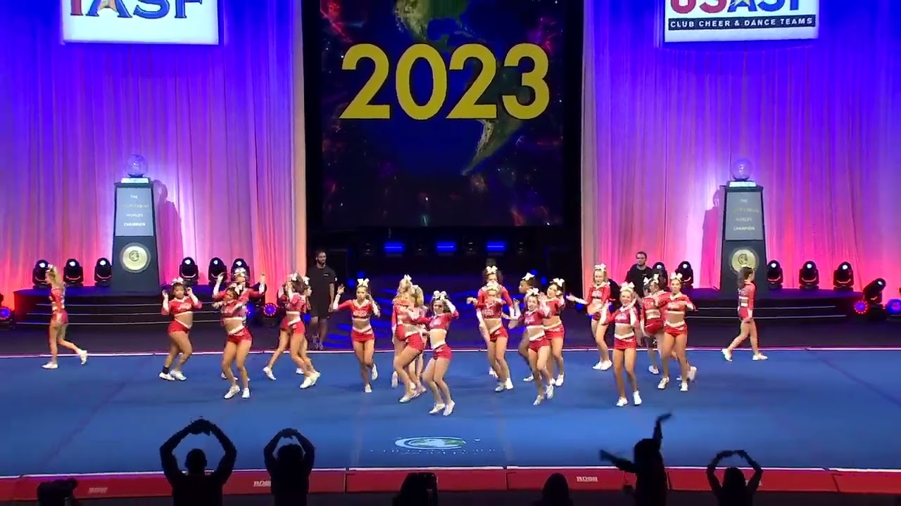 Woodlands Elite - OR - Red Angels in Finals at The Cheerleading Worlds 2023