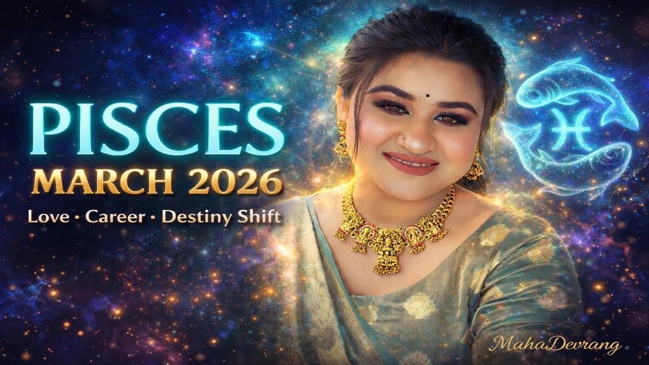 ✨ PISCES ♓ 🌙 MARCH 2026 MONTHLY PREDICTION 🌙#tarot #pisces #trending 