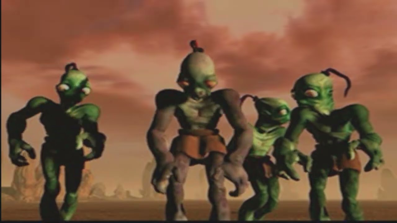 Oddworld Abe's  Exoddus Level 1 Mienen