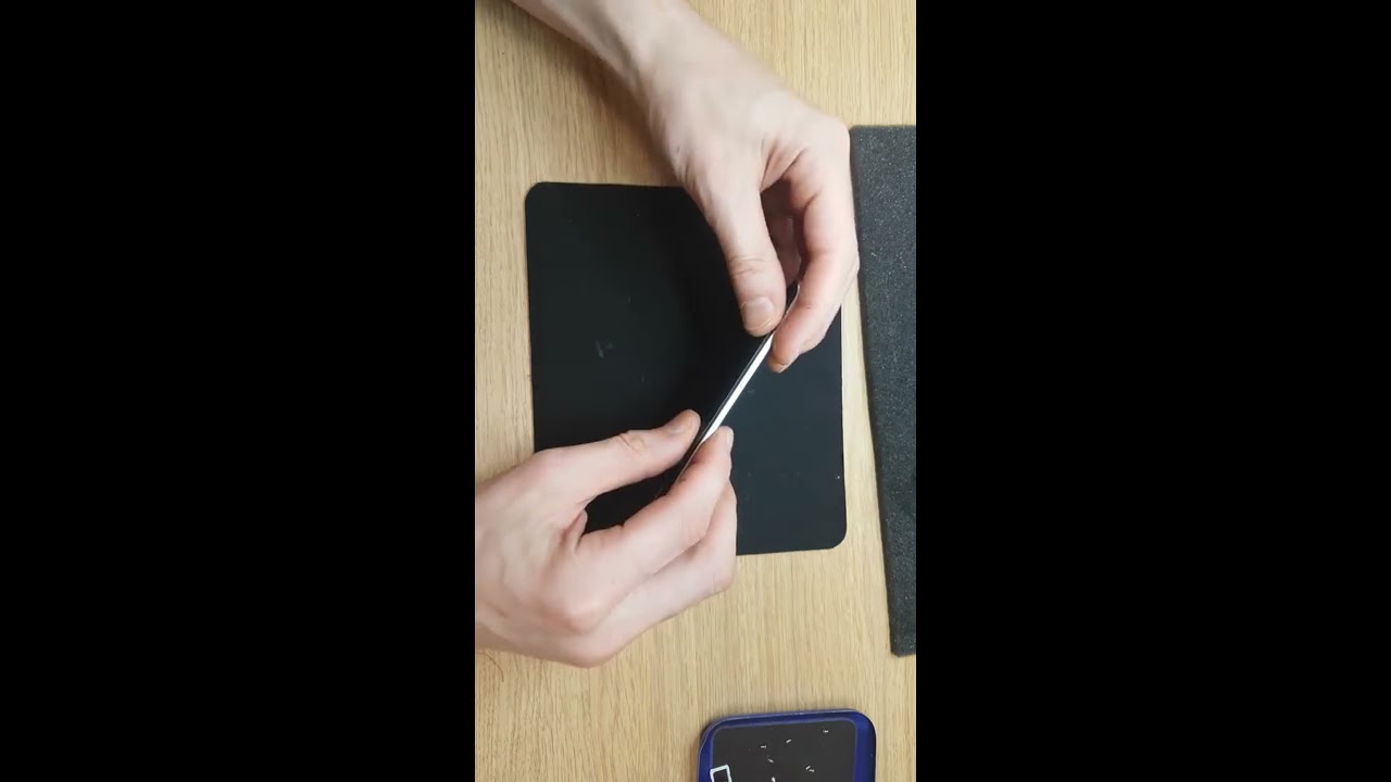 Easy to test after chemical cleaning motherboard and lcd panel Samsung S6 Edge