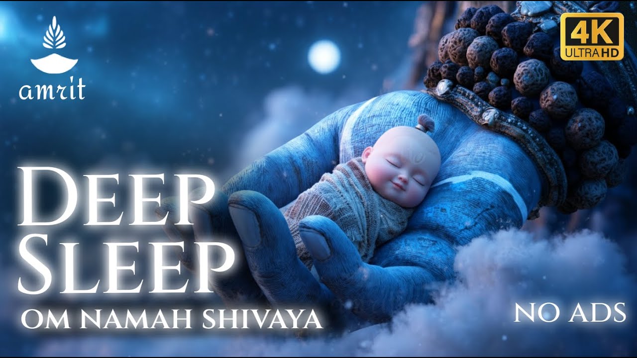 Sleep INSTANTLY in Shiva&rsquo;s Embrace | Om Namah Shivaya Mantra for Deep Healing Sleep | ॐ नमः शिवाय