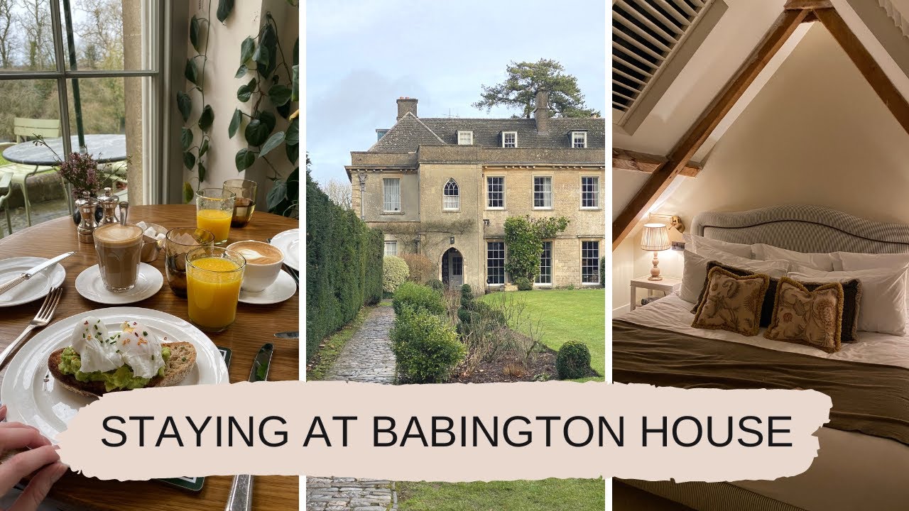 STAYING AT BABINGTON HOUSE | Medium Coach House Room Tour