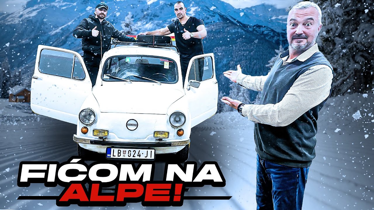 PEROVIĆ MOTO **FIĆOM OSVOJIO ALPE PO SNEGU**