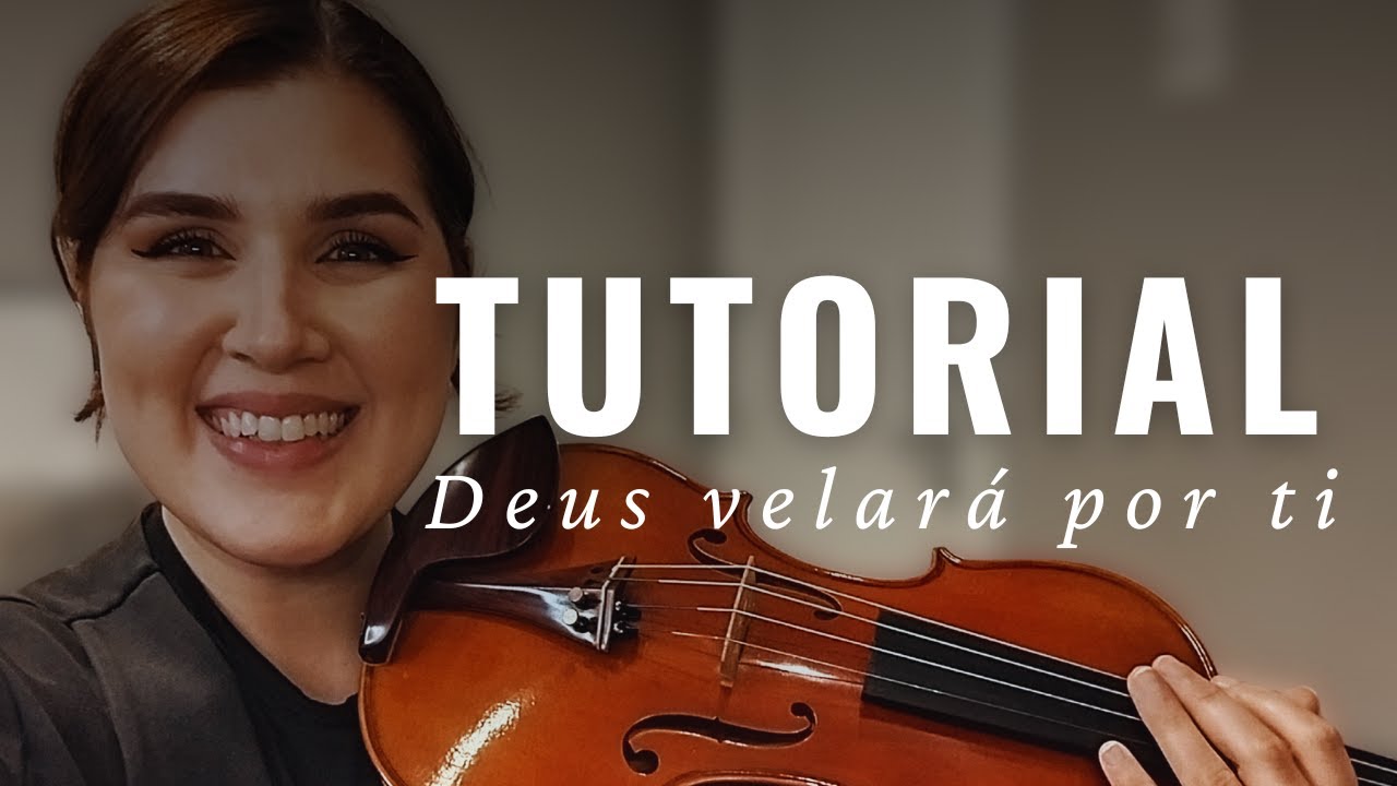 Harpa Cristã | 4 Deus Velará Por Ti | TUTORIAL VIOLINO | Bruna Zucateli