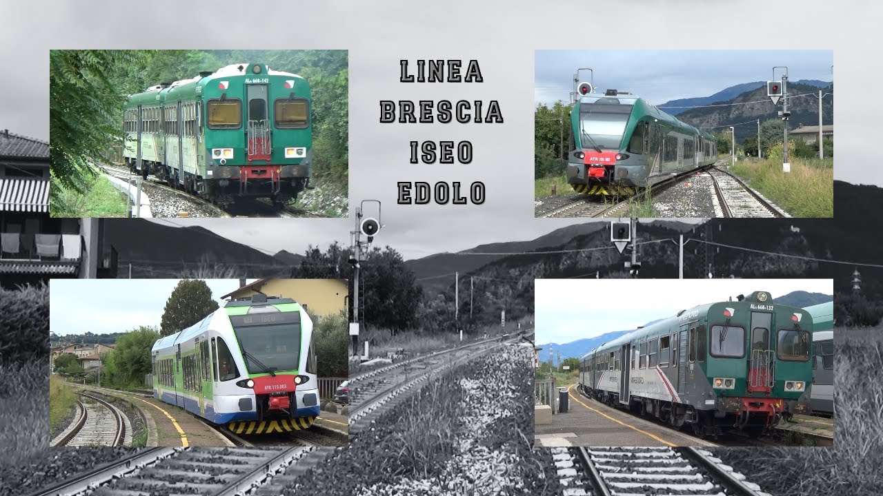 LINEA BRESCIA-ISEO-EDOLO _ Stazioni di Borgonato-Andro & Provaglio-Timoline