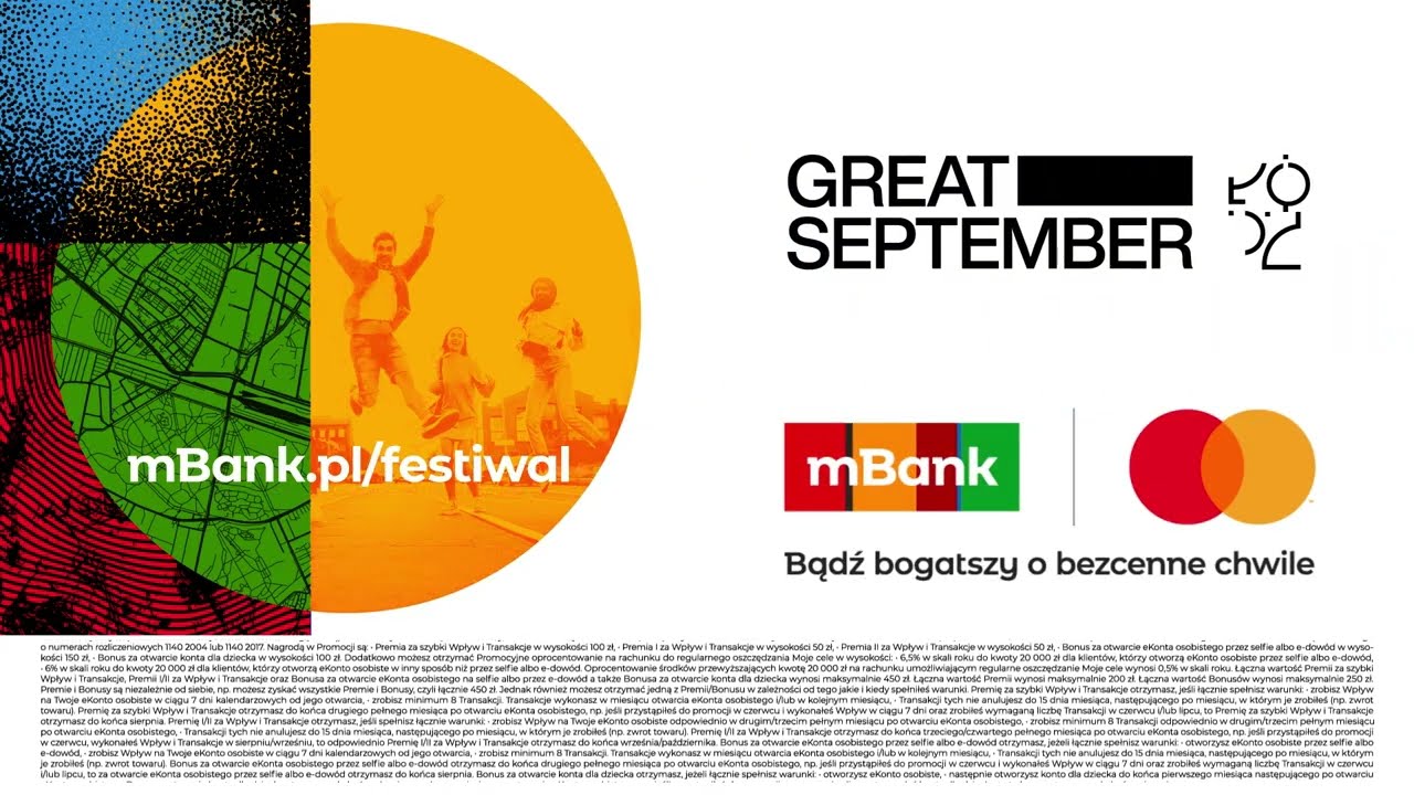 Bądź bogatszy o bezcenne chwile na festiwalu Great September