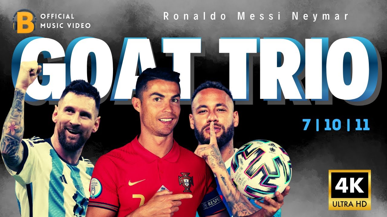Three Legends, One Love | Ronaldo Messi Neymar Anthem (Football Edits + Highlights) | Sports Music