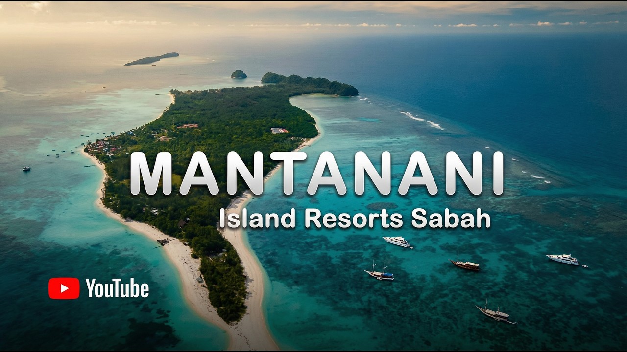 🤯 Malaysia's Maldives? MANTANANI ISLAND: The ULTIMATE Guide to Sabah's Crystal Clear Paradise! 🏝️🇲🇾