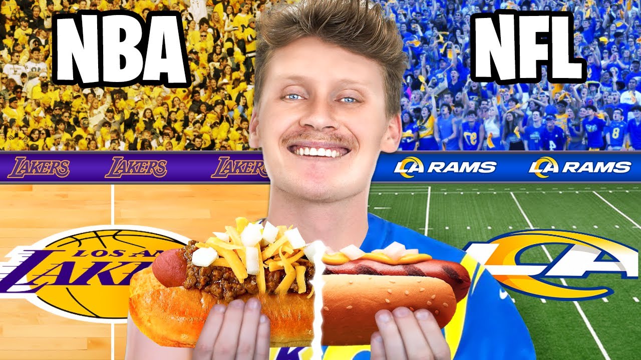 Which SPORT Has The BEST STADIUM FOOD?