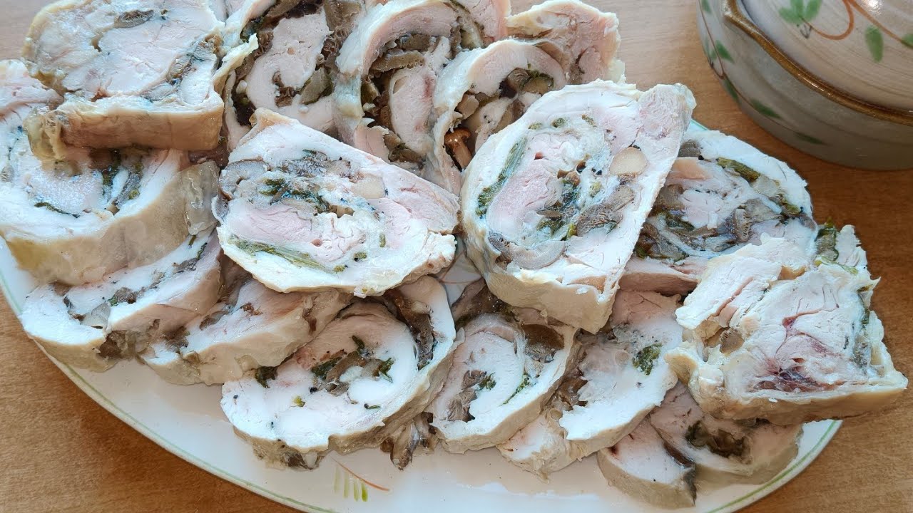 Куриный рулет 