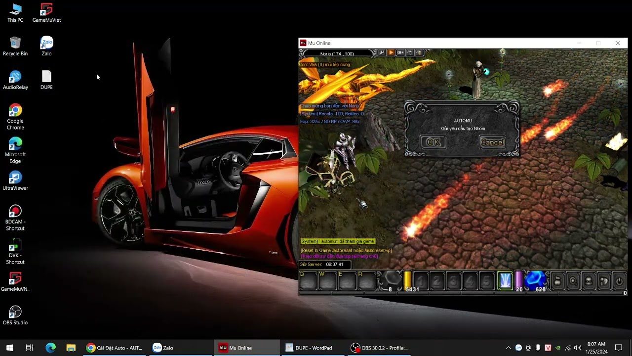 Dupe mu online mới nhất