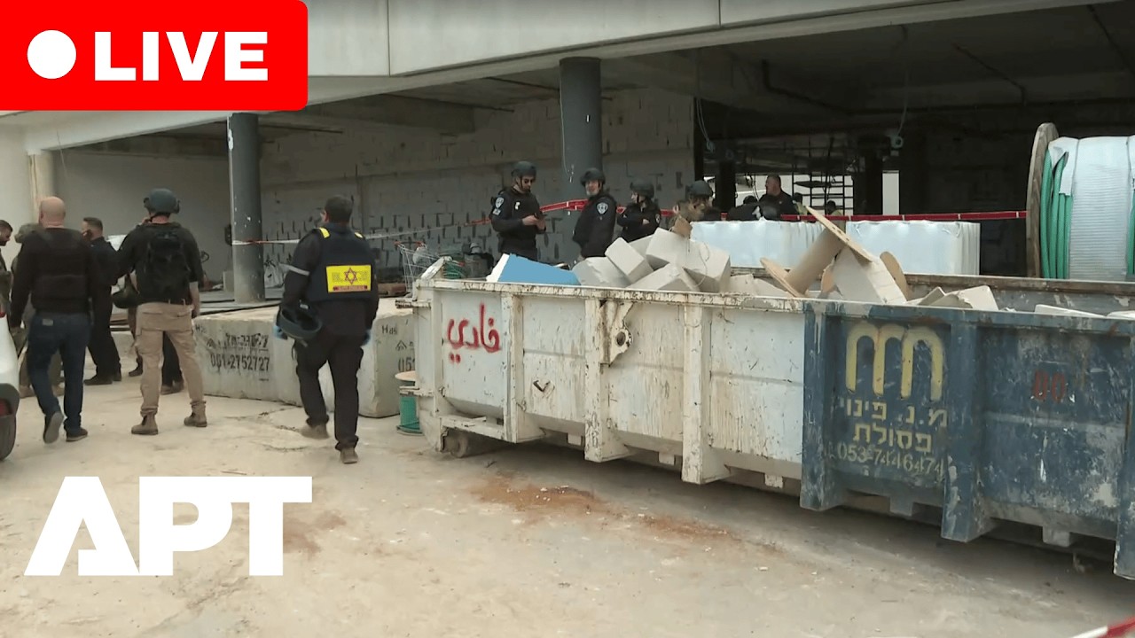 LIVE: Israeli Rescue and Security Teams Respond After Iranian Missile Strike in Central Israel | APT