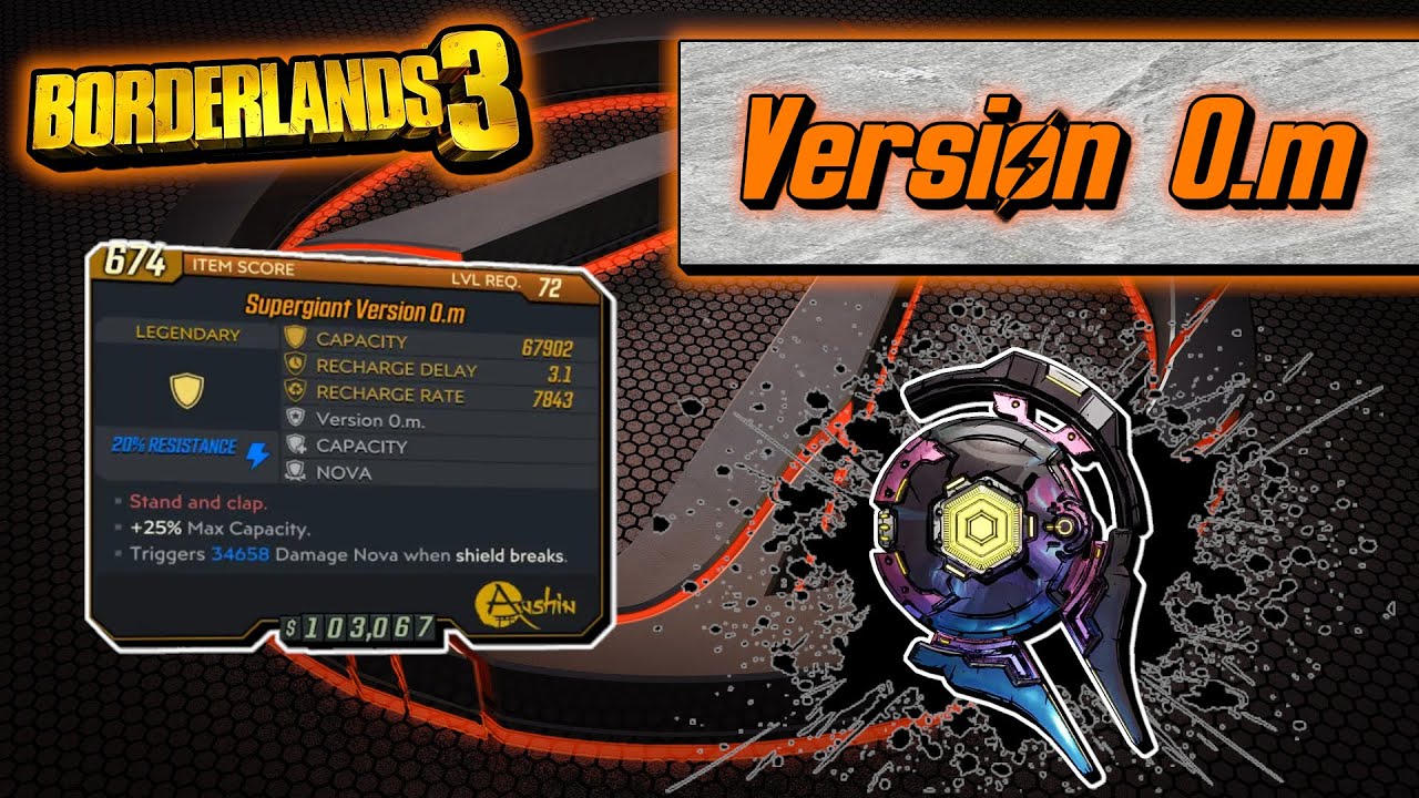Legendary Item Guide | Version 0.m | [Borderlands 3]