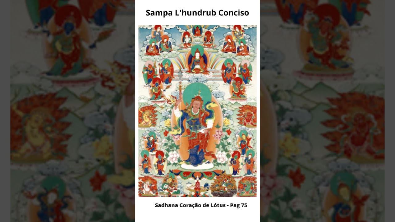 Lama tibetano Chimed Rigdzin recita preces a Guru Rinpoche