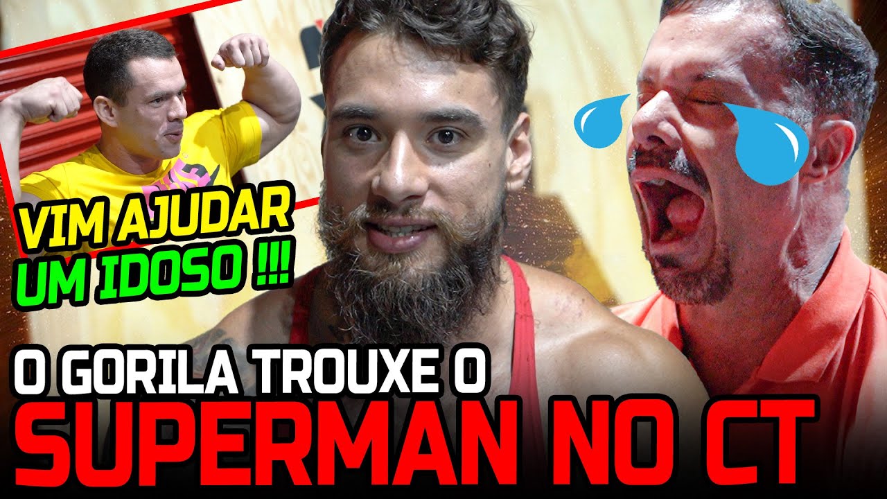 GORILA TROUXE UM REFORÇO PARA O CT - SUPERMAN !