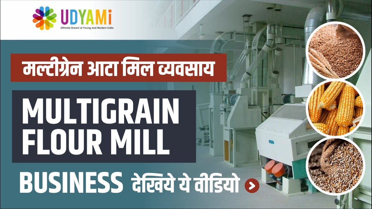 कैसे शुरू करे मल्टीग्रैन आटा मिल  व्यवसाय || How to Start Multigrain Flour Mill Business | Udyami