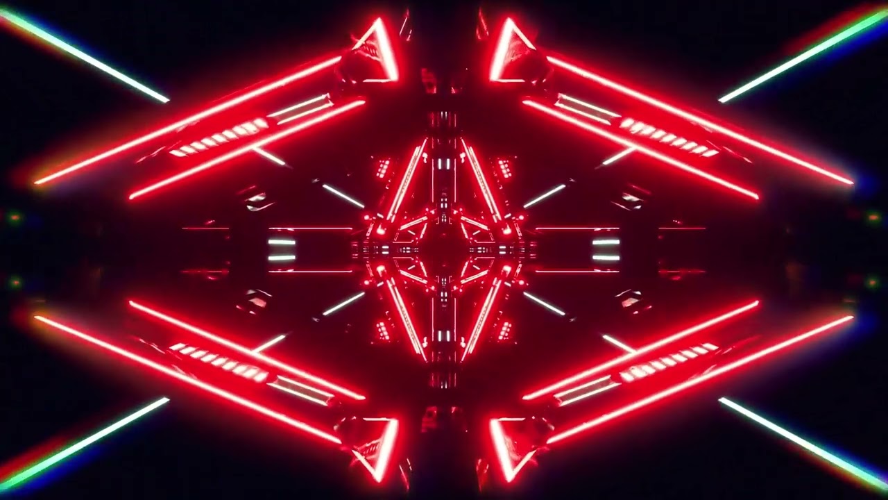 Dynamic stage background, gorgeous VJ video