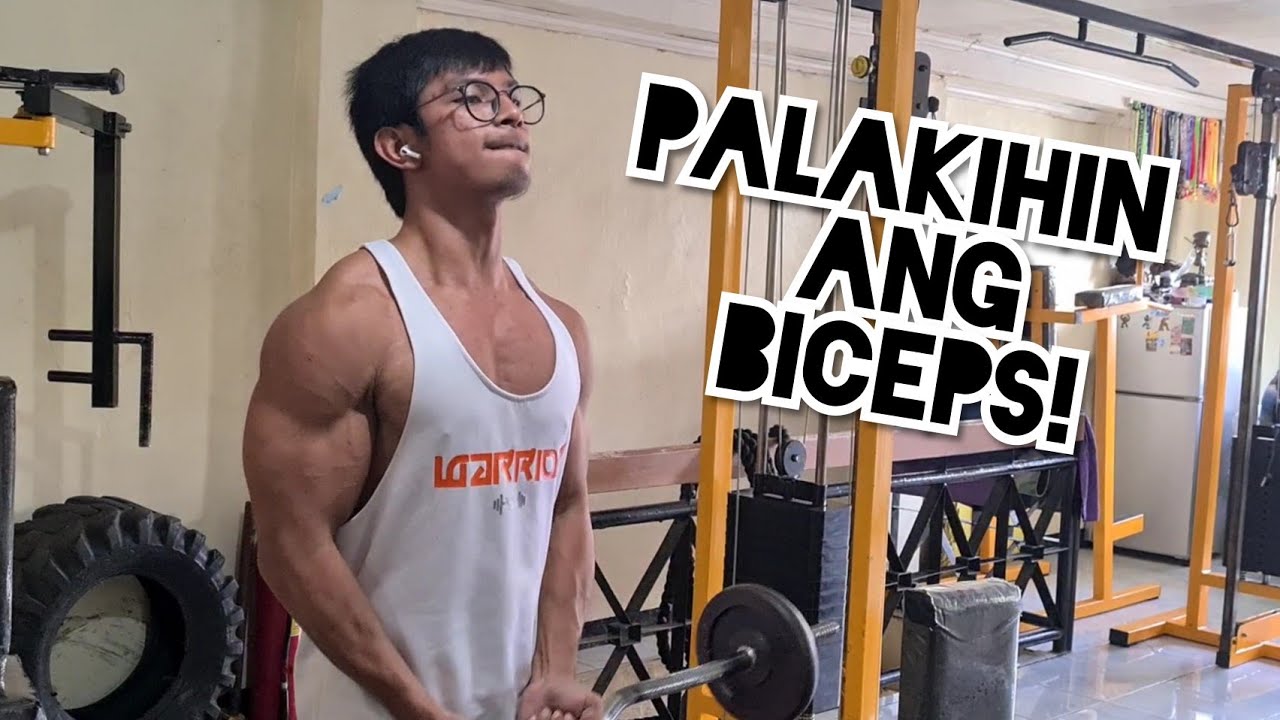 SOLID SUPERSET WORKOUT PARA SA BICEPS | MEAL PREP
