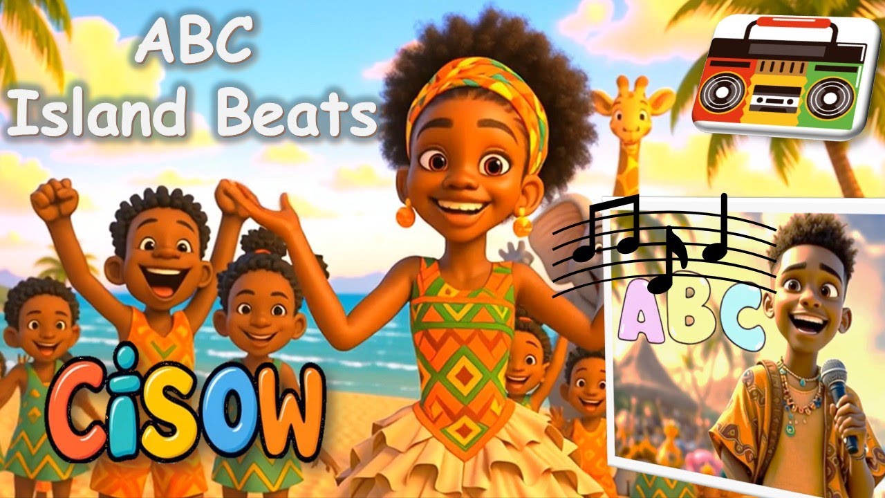 ABC Rhymes - Zuri Island Beats  | Dance & Learn with Ali & CISOW | Kids Cartoon (Ages 0-7)