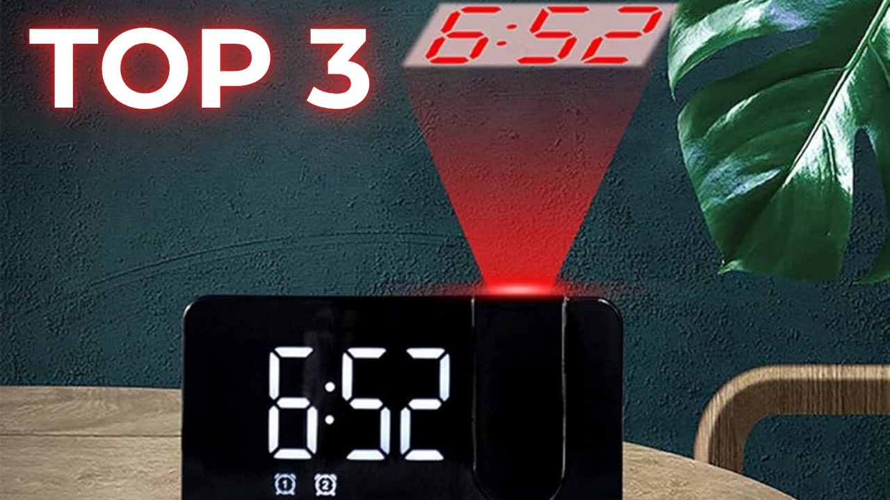 TOP 3 Best Projection Alarm Clock 2025
