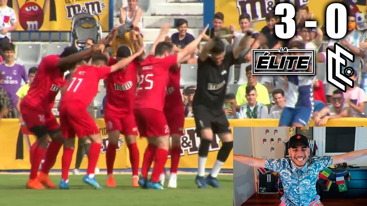REACCIONANDO A LOS GOLES Y MEJORES MOMENTOS LA &Eacute;LITE 3-0 CRAZY CREW