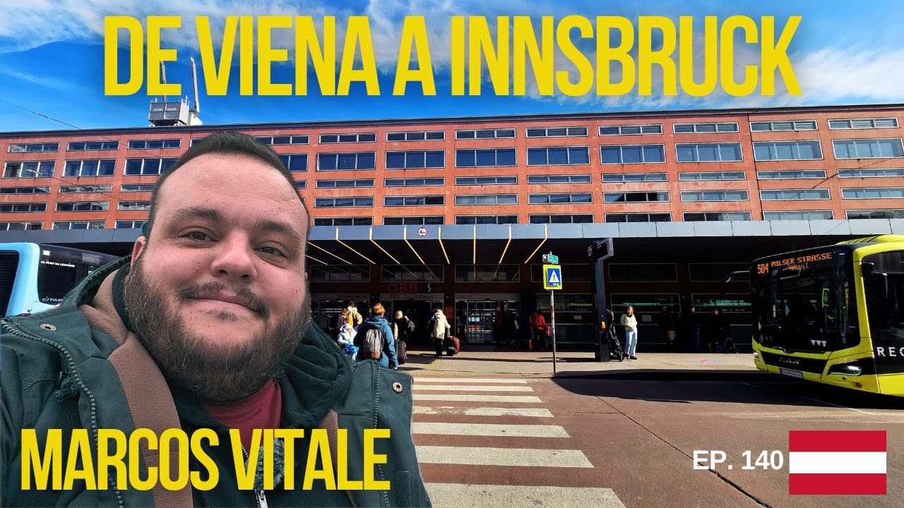 Cómo es el VIAJE EN TREN desde VIENA hasta INNSBRUCK 🚉🏞️🇦🇹