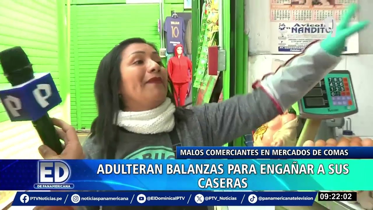 “En invierno pesa menos”: insólitas excusas de comerciantes con balanzas adulterada en Comas