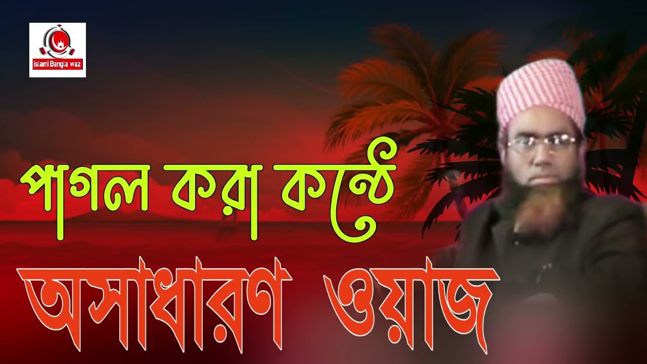 পাগল করা কন্ঠে অসাধারণ ওয়াজ। আজ তিনি পরপারে। আল্লামা জুবায়ের আহমদ আনসারী।প্রভূ যেন জান্নাত নসীব..