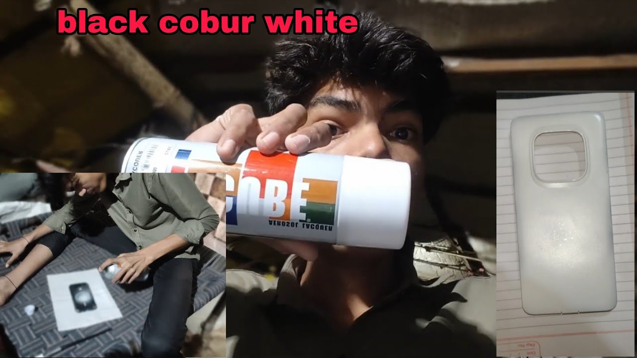 Black cobur ko white kar diya 😲 | Changed black to white
