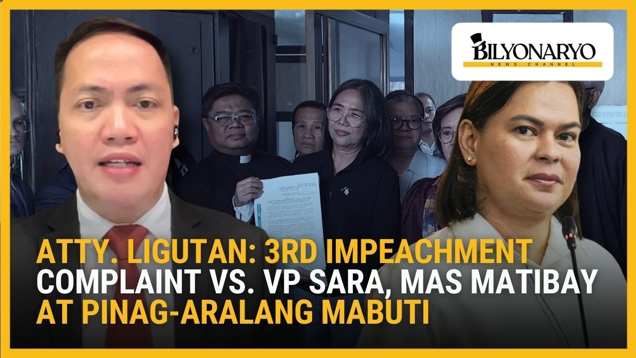 Atty. Ligutan: 3rd impeachment complaint vs. VP Sara, mas matibay at pinag-aralang mabuti | Agenda