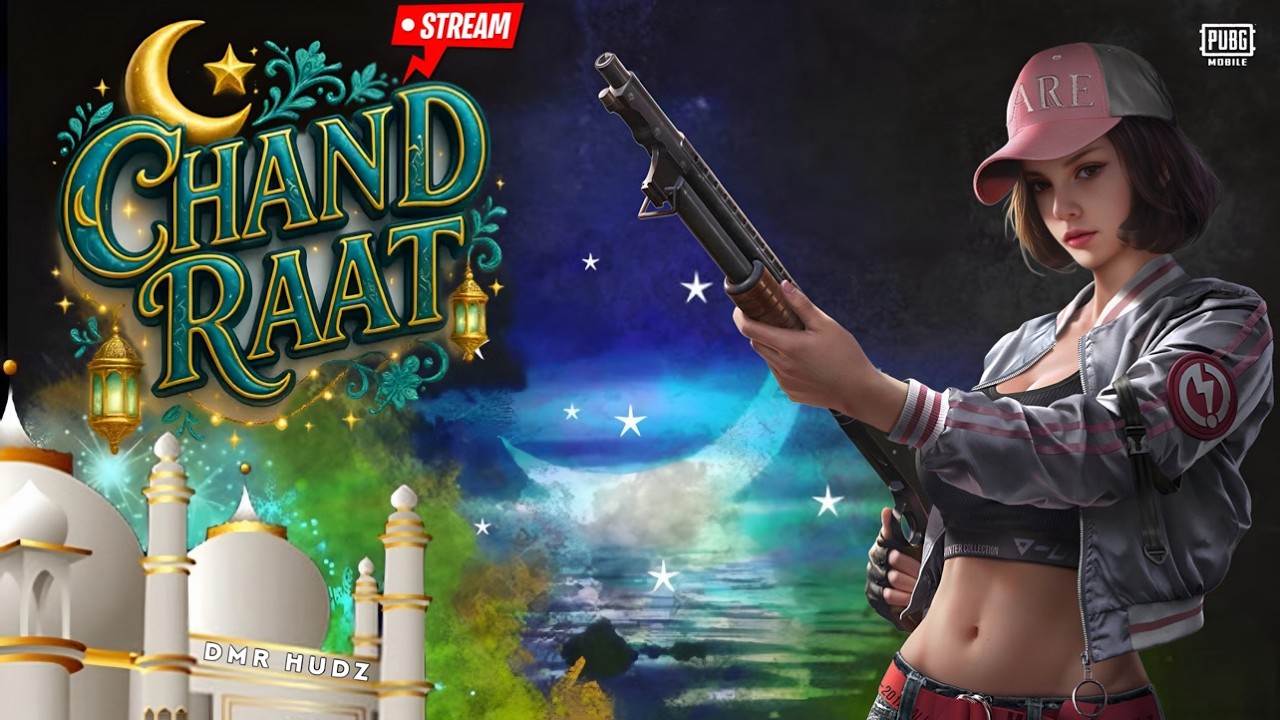 LIVE | PUBGM CHAND RAAT MUBARAK STREAM with @dmrjames  #pubgmobile #evolvinguniverse #newupdate