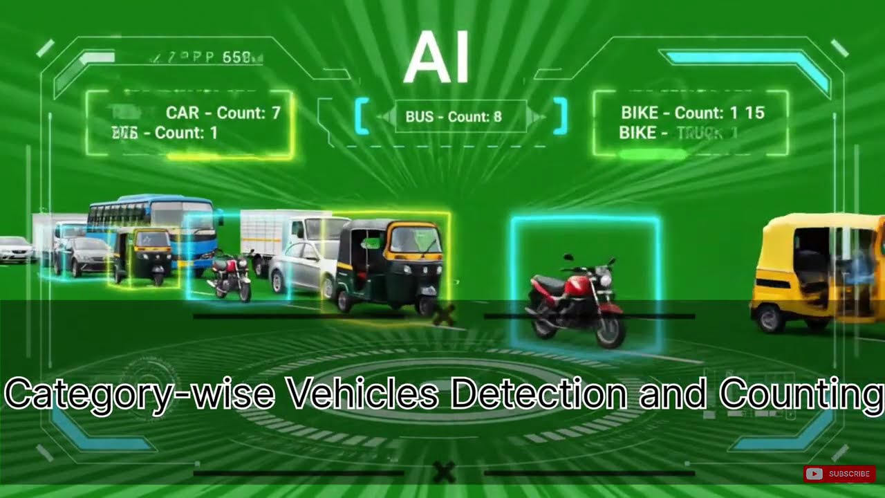 AI That Detects & Counts Vehicles in Real Time 🤯🚦 | OpenCV + ML